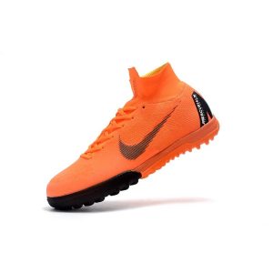 Kopačky Pánské Nike Mercurial SuperflyX VI Elite TF – oranžově černá